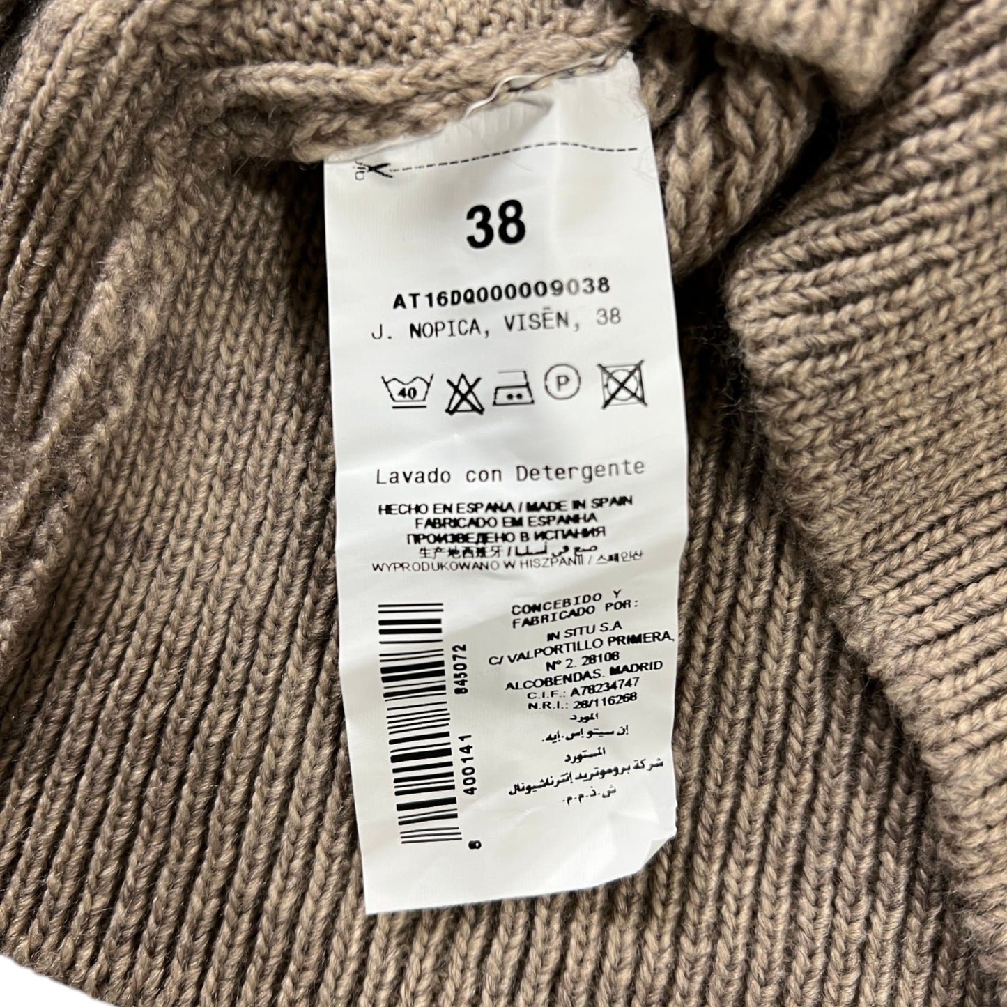 Camisola de malha trucco