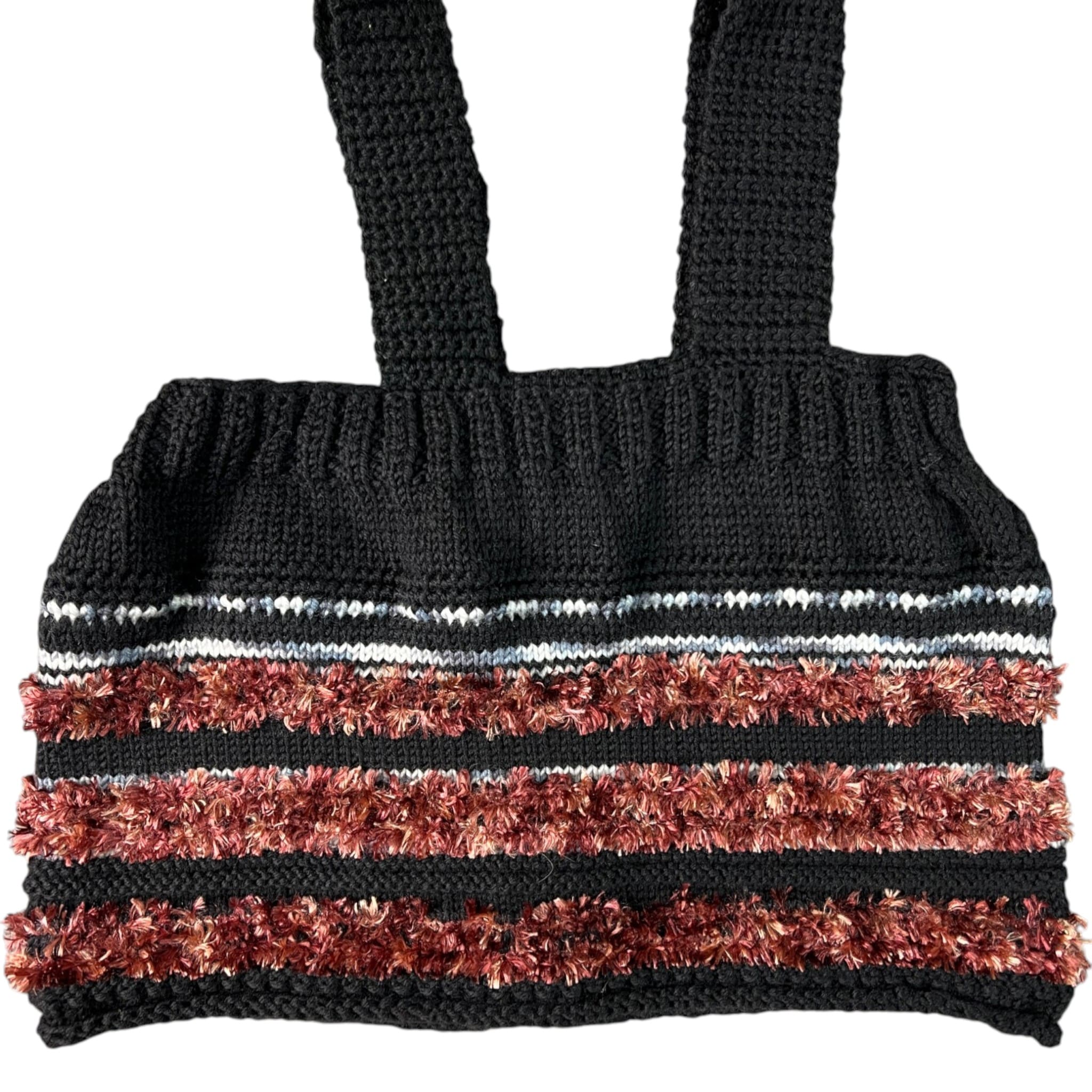 Top de malha feito á mão