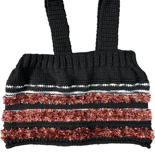 Top de malha feito á mão