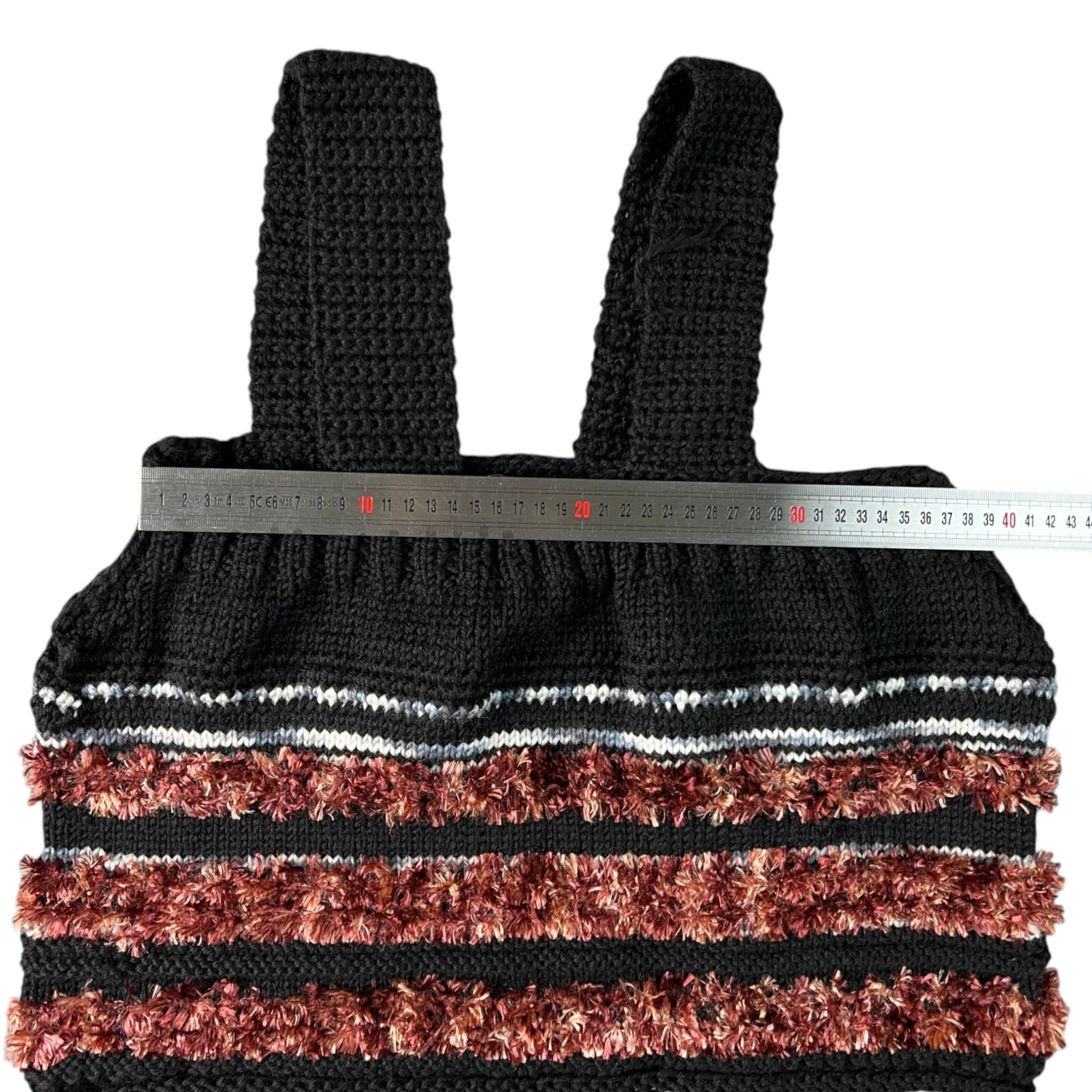 Top de malha feito á mão