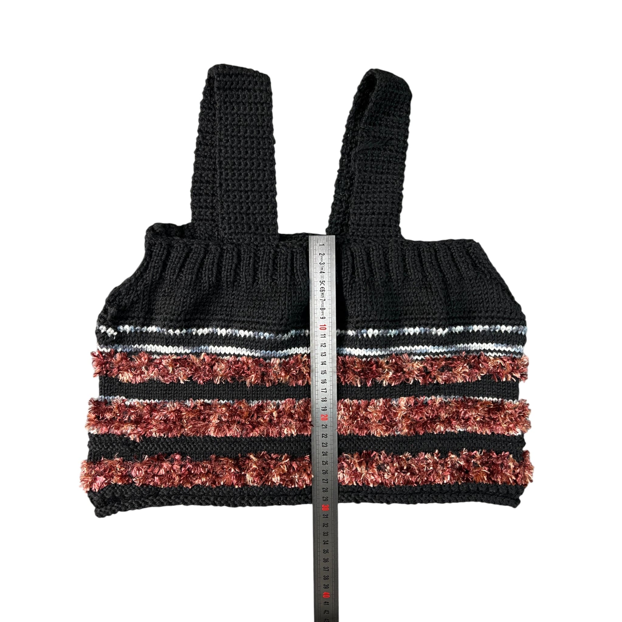 Top de malha feito á mão