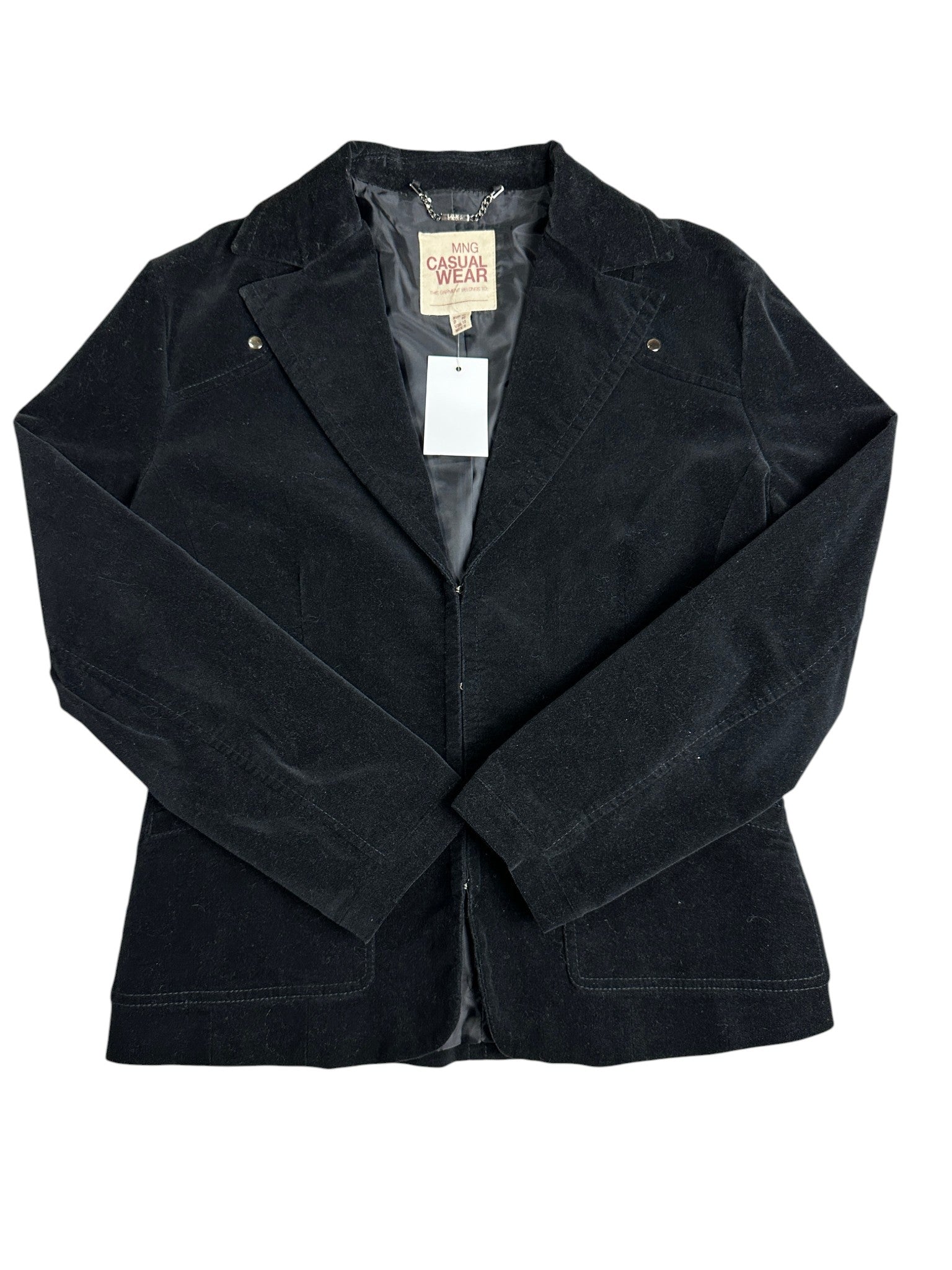 Blazer bombazine Mango