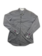 Camisa Tommy Hilfiger cinzenta com gola button-down - front image 1