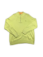 Camisola vintage verde lima com fecho curto - front image 1