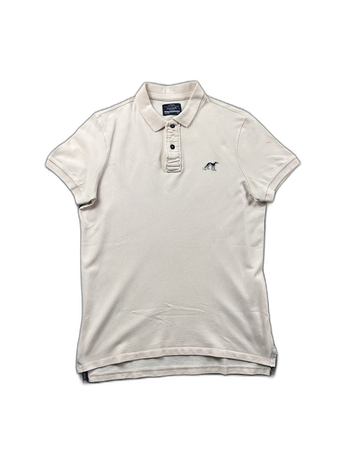 Polo rosa com bordado frontal - front image 1