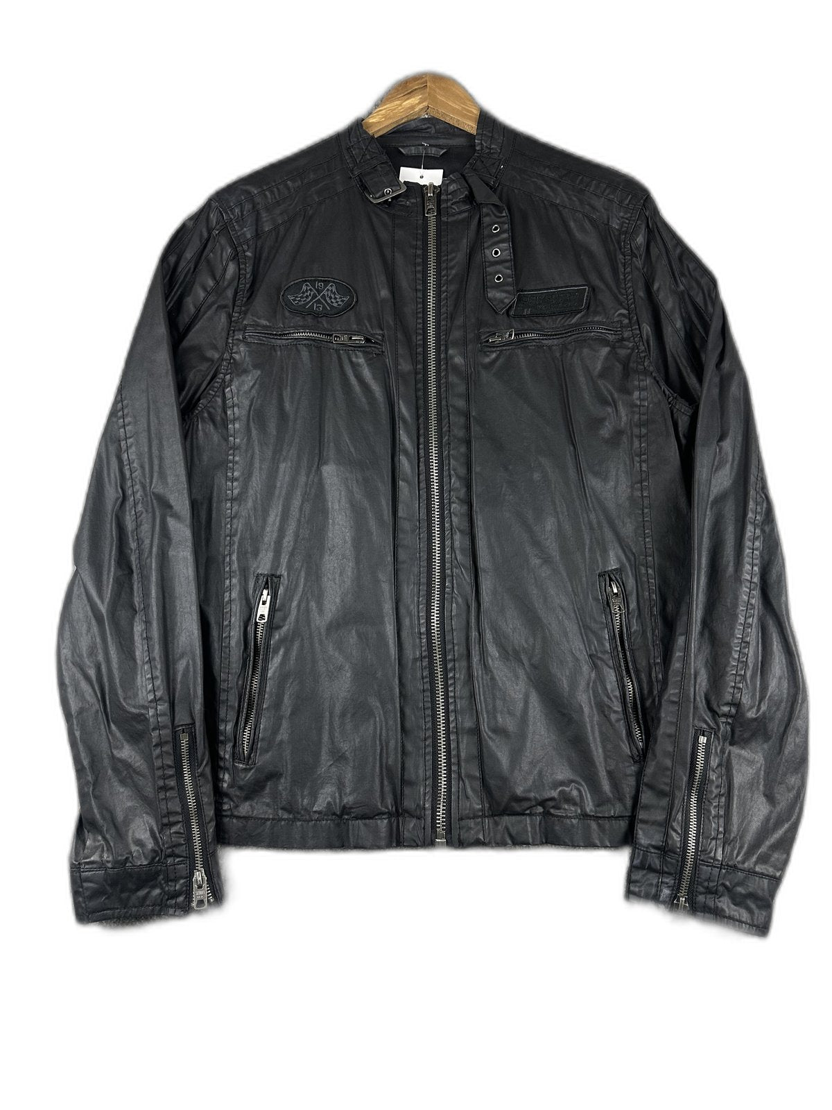 Casaco Perfecto Schott preto - front image 1