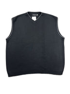 Colete de malha com decote em V - front image 1