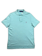 Polo Polo Ralph Lauren verde água com logo bordado - front image 1