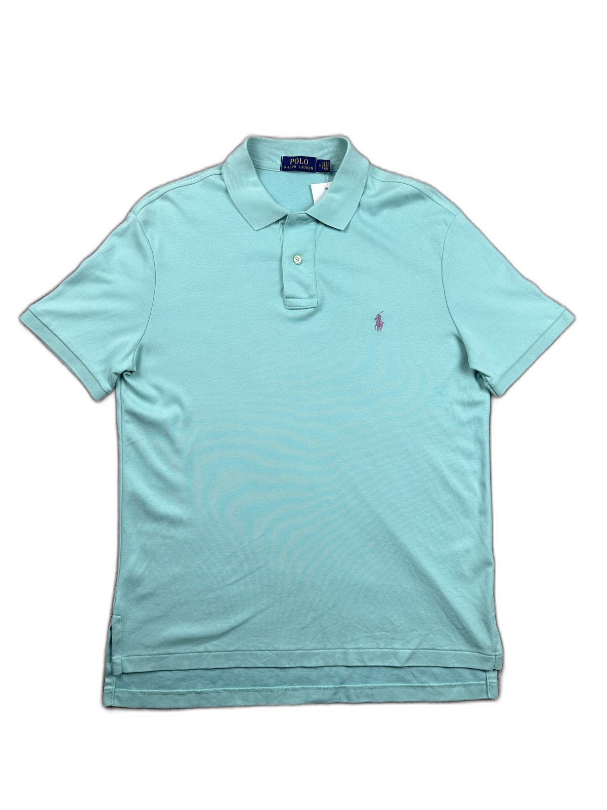 Polo Polo Ralph Lauren verde água com logo bordado - front image 1