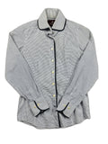 Camisa com padrão micro e viés contrastante - front image 1