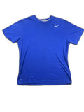 T-shirt Nike azul com logo - front image 1