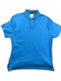 Polo Ralph Lauren azul com logo bordado - front image 1