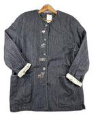 Casaco vintage com bordados - front image 1