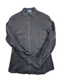 Camisa de botões ZARA cinzento-escuro - front image 1