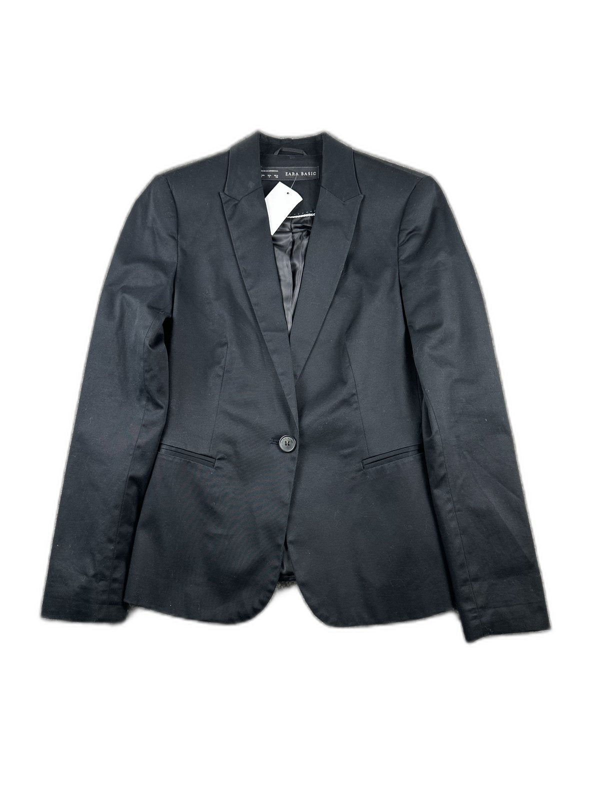 Blazer preto Zara Basic - front image 1