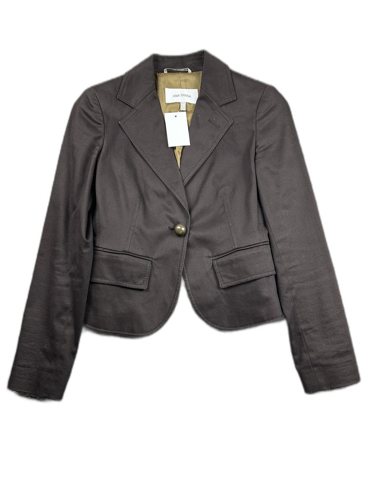 Blazer castanho Ana Sousa - front image 1