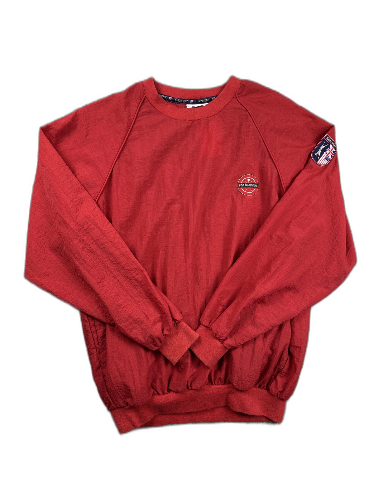 Sweatshirt Slazenger vermelha com patches - front image 1