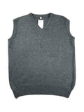 Colete de malha cinzento - front image 1