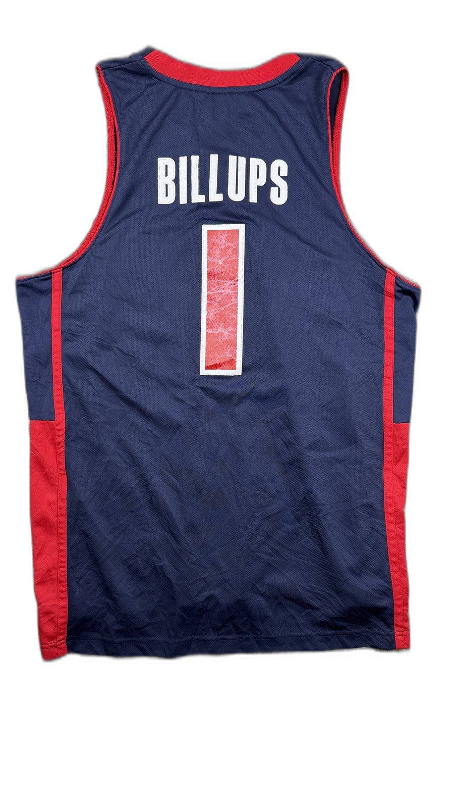 Camisola de basquetebol Motor City com nome 'Billups' - back image 2