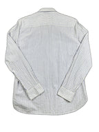 Camisa de riscas azul e branca - back image 2