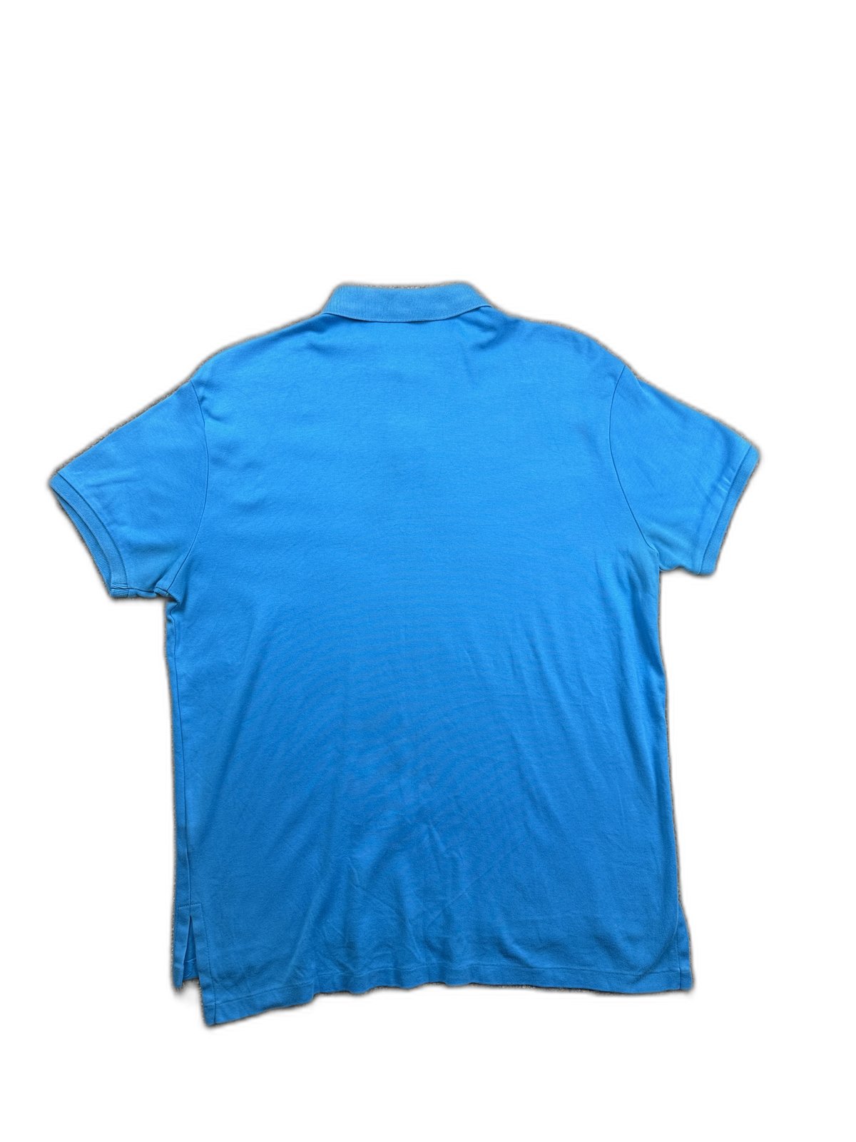 Polo Ralph Lauren azul com logo bordado - back image 2