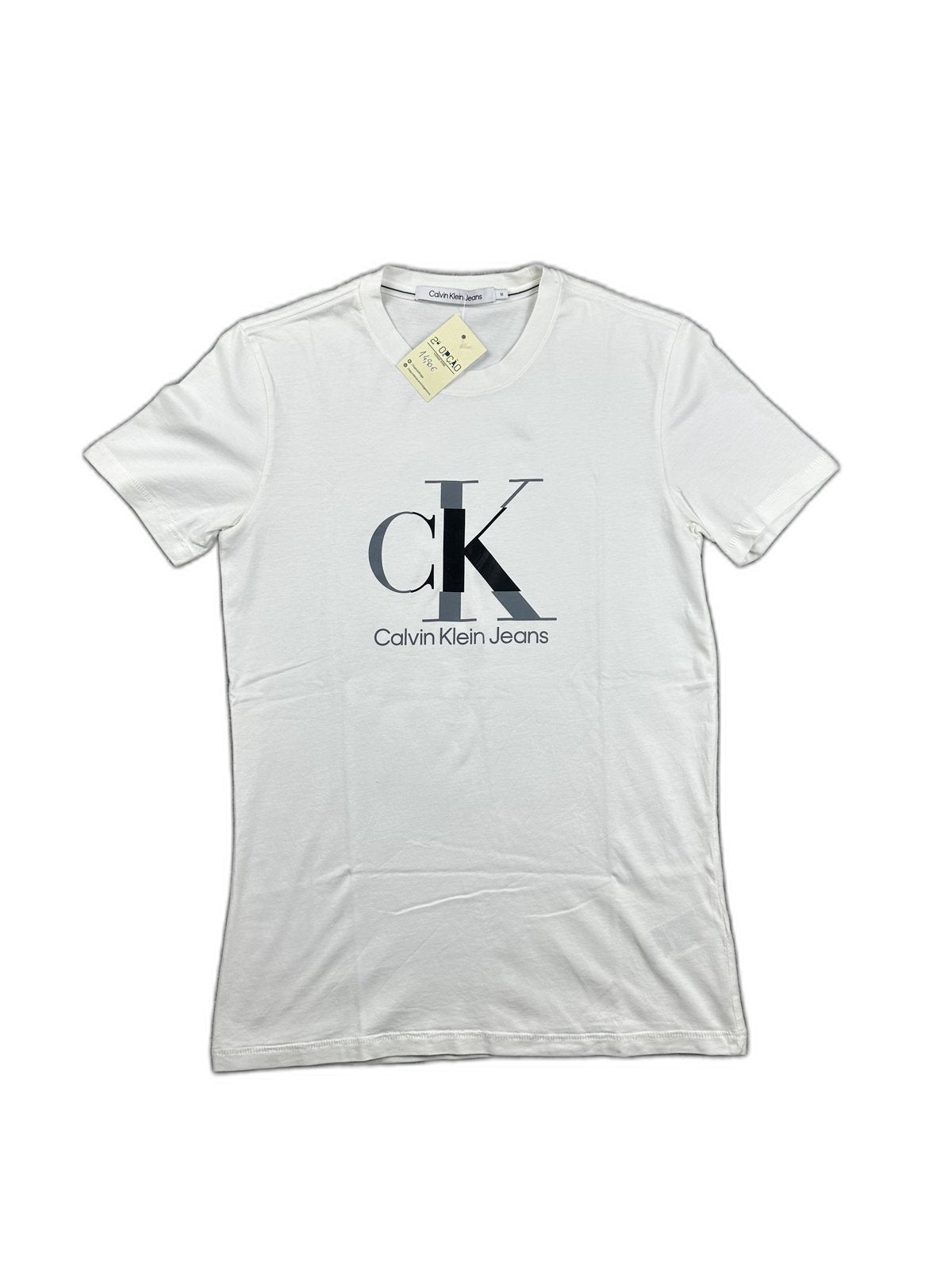 T-shirt Calvin Klein Jeans com logótipo frontal - front image 2