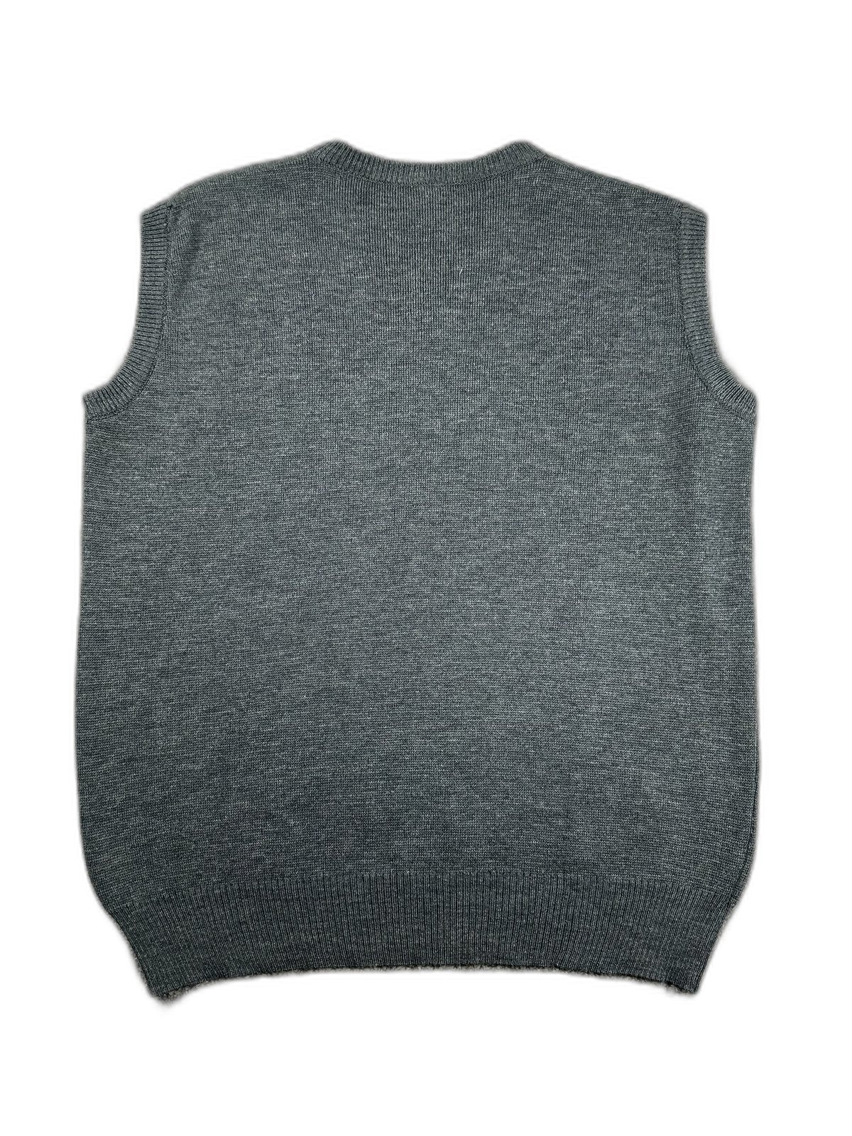 Colete de malha cinzento - back image 2