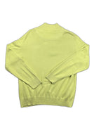 Camisola vintage verde lima com fecho curto - back image 2
