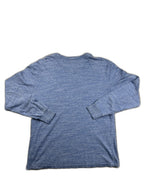 Camisola azul com logótipo bordado - back image 2