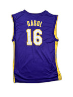 Regata Los Angeles Lakers Gasol 16 Adidas - back image 3