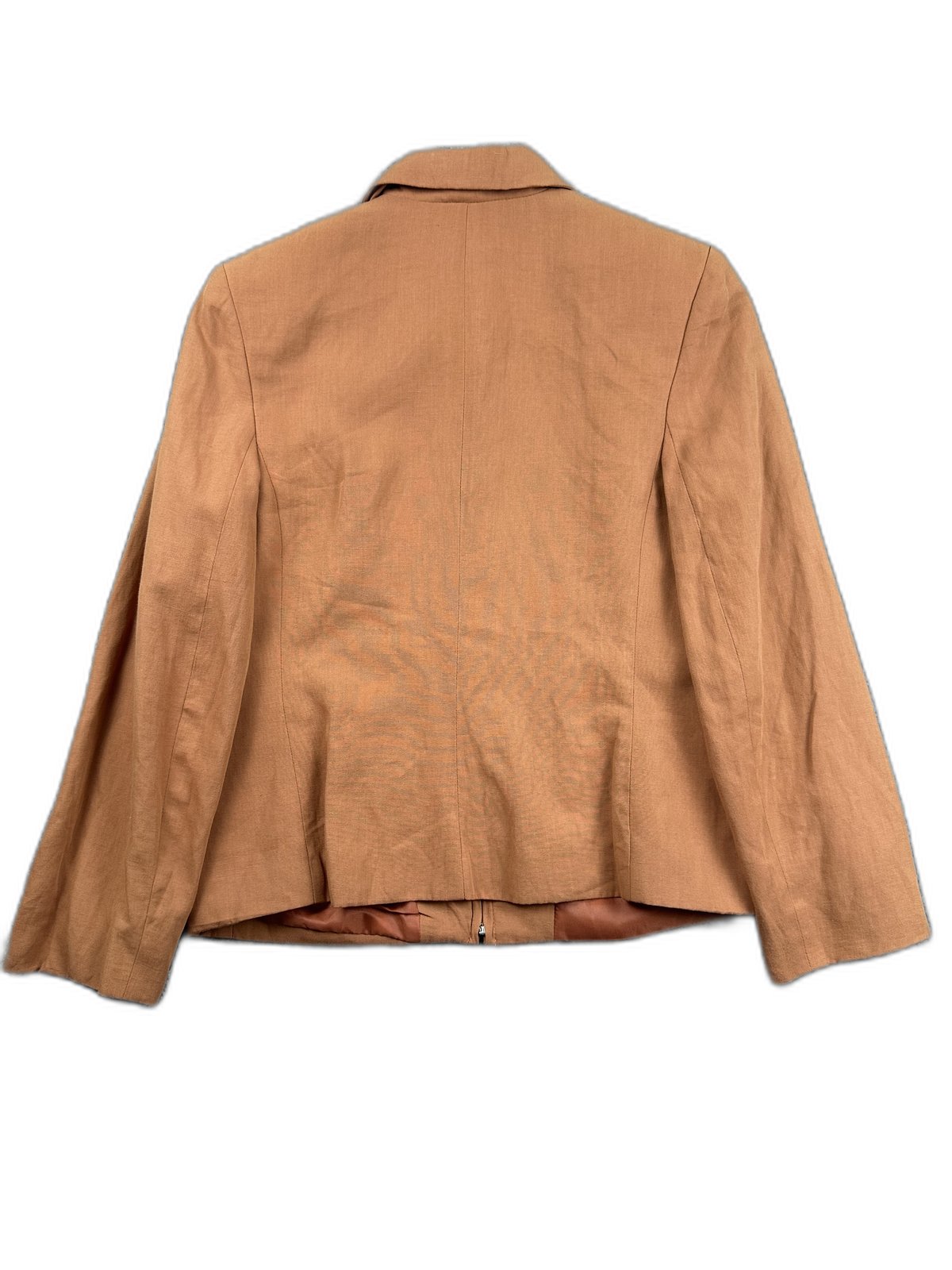 Casaco vintage terracota com fecho frontal - back image 3
